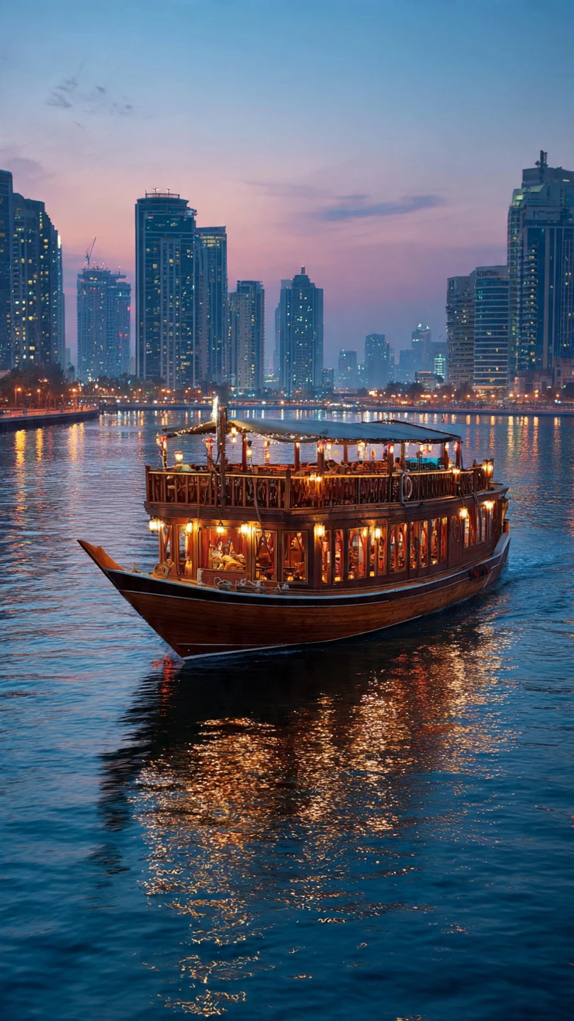 Indian luxury Dhow Cruise Dubai Marina - Photo 2 of 5