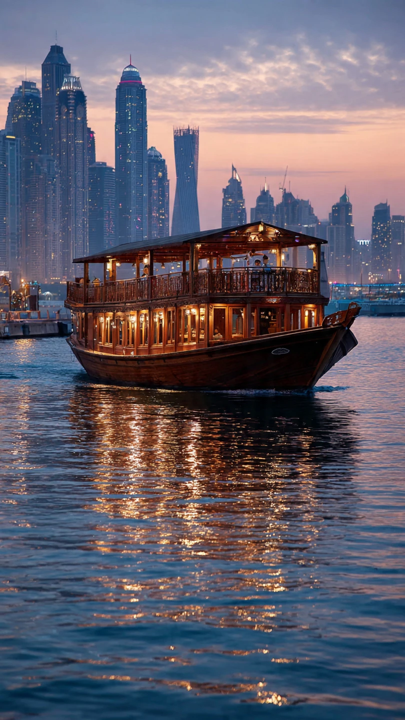 Indian luxury Dhow Cruise Dubai Marina - Photo 3 of 5