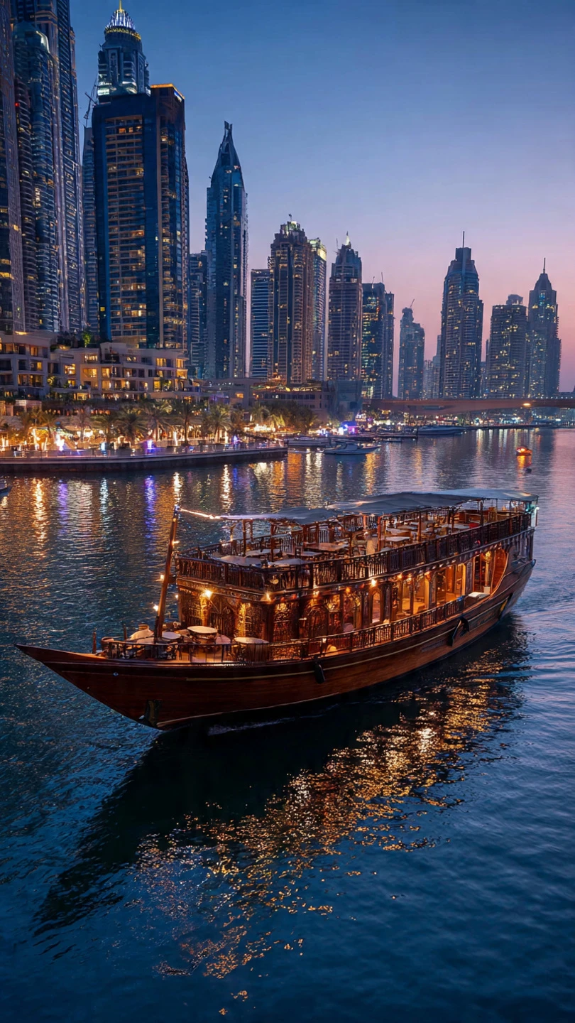 Indian luxury Dhow Cruise Dubai Marina - Photo 5 of 5